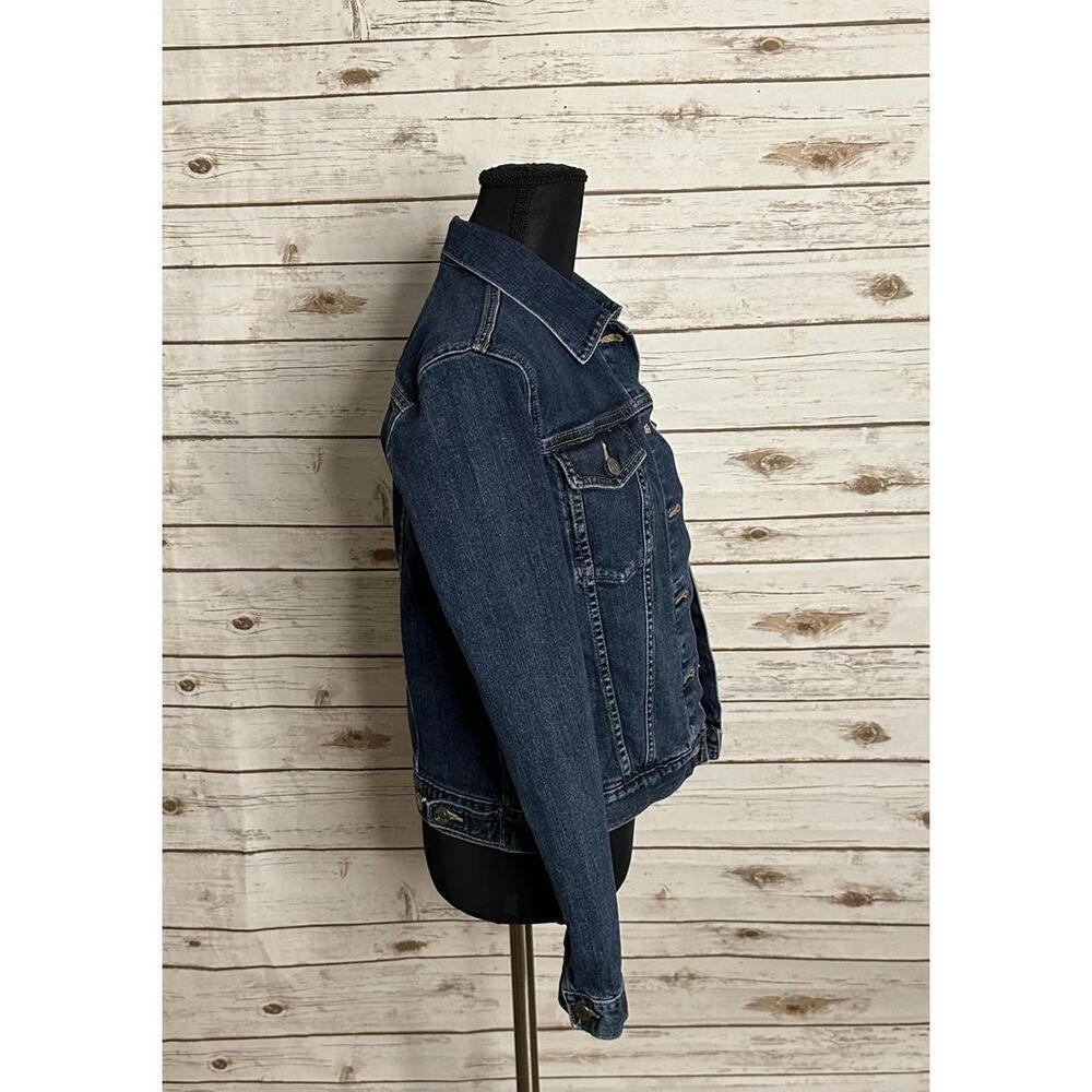 GAP classic button-up denim jean trucker jacket Size Small - Picture 4 of 8